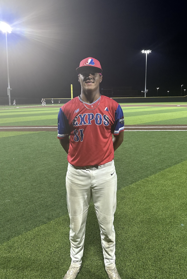 ✭Five Tool Texas✭ (@fivetooltexas) on Twitter photo F: <a href="/baseball_expos/">Expos Baseball (New Balance FSS Affiliate)</a> 18U 2, @bvrenegades 17 Maroon 2
PoG: <a href="/kaden_jammer/">Kaden Jammer</a> 6 IP, 5H, 2 ER, 4K F: <a href="/baseball_expos/">Expos Baseball (New Balance FSS Affiliate)</a> 18U 2, @bvrenegades 17 Maroon 2
PoG: <a href="/kaden_jammer/">Kaden Jammer</a> 6 IP, 5H, 2 ER, 4K