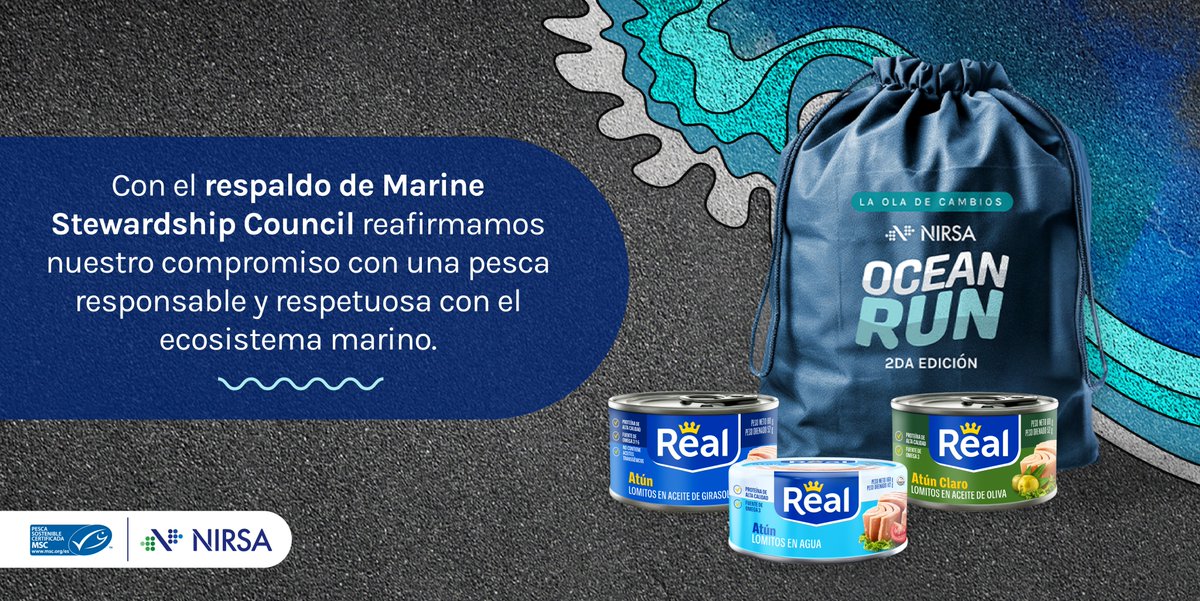 NIRSA (@nirsaoficial) on Twitter photo 🏃♂️🌊 Más que una carrera, ¡una ola de cambios!
#NIRSAOceanRun regresa este 29 de junio para reunir a cientos de personas comprometidas con nuestros océanos. ¡Conoce qué propósito persigue la carrera! <a href="/MSCenLA/">MSC Latinoamérica</a> 🏃♂️🌊 Más que una carrera, ¡una ola de cambios!
#NIRSAOceanRun regresa este 29 de junio para reunir a cientos de personas comprometidas con nuestros océanos. ¡Conoce qué propósito persigue la carrera! <a href="/MSCenLA/">MSC Latinoamérica</a>