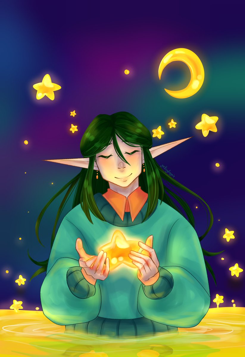 New card design ✨ I like this one much better because Sindri is happy haha 
🐸🔮🐸
#originalcharacter #magic #oc #mage #galaxy #psychic