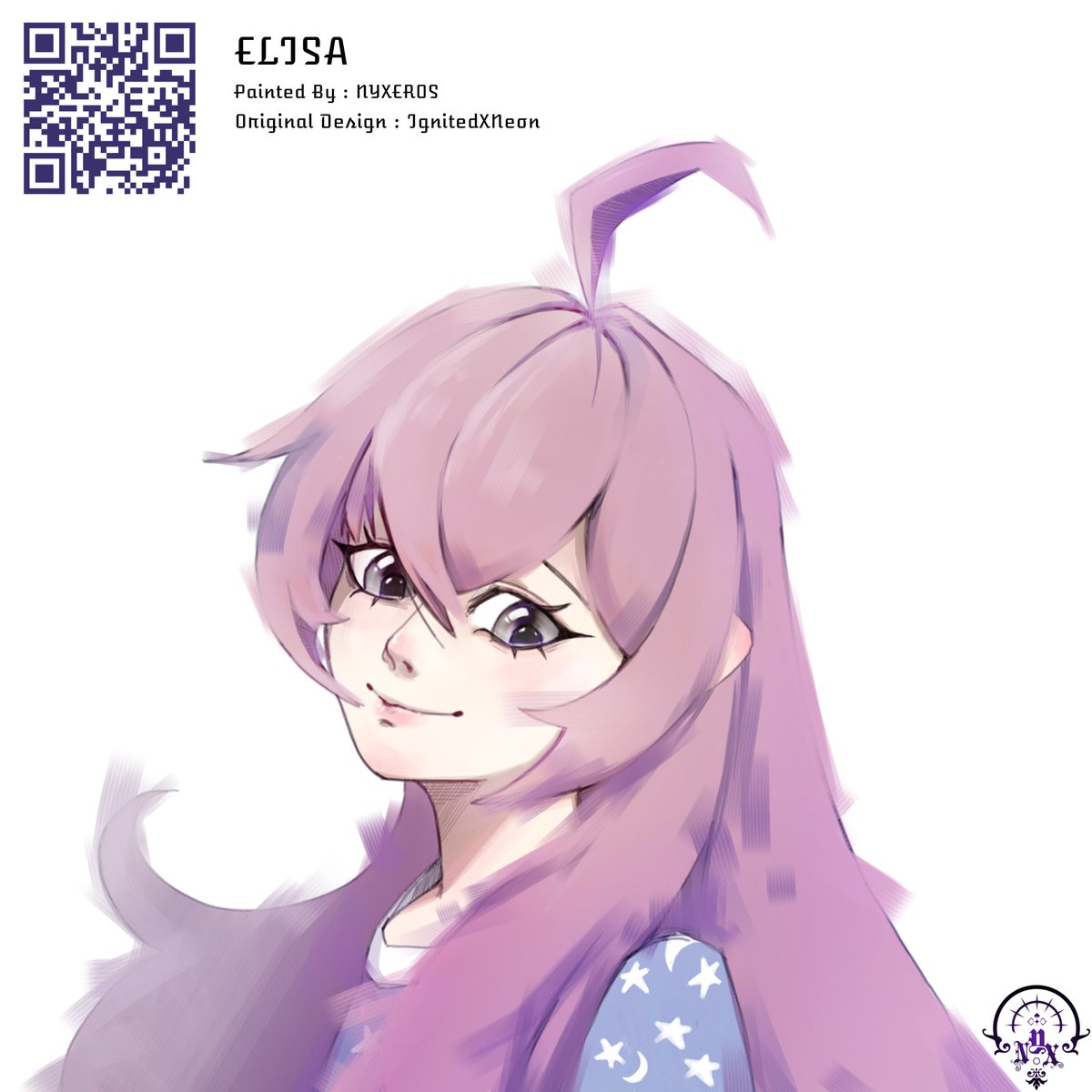 nyxeros | 30days30hours (@iamnyxeros) on Twitter photo Fanart of Elisa an OC of <a href="/ignited_x/">Ignited Neon | Comms Temp Closed</a> Cause she guessed the flower right! Fanart of Elisa an OC of <a href="/ignited_x/">Ignited Neon | Comms Temp Closed</a> Cause she guessed the flower right!