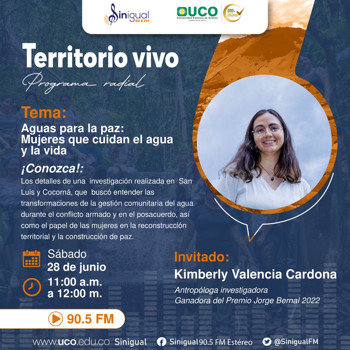 Se abren espacios de diálogo para la conversación de los hallazgos y lo enriquecedora que fue la experiencia del proyecto Aguas para la Paz, propuesta ganadora del <a href="/Premio_jbm/">Premio Jorge Bernal 🌱</a> en el 2022.💧