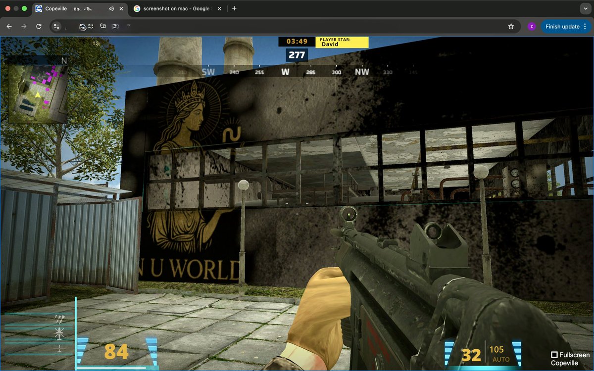 Weeping Plebs (@weepingplebs) on Twitter photo 🎮 Testing the map and i see <a href="/Nuddies_/">Nuddies🖤🫵🤡</a> tucked in a corner of Copeville - pay respects to the builders, no matter the chain.
🎮 Gaming onchain will never be the same
🎮 Playable online soon 🎮 Testing the map and i see <a href="/Nuddies_/">Nuddies🖤🫵🤡</a> tucked in a corner of Copeville - pay respects to the builders, no matter the chain.
🎮 Gaming onchain will never be the same
🎮 Playable online soon