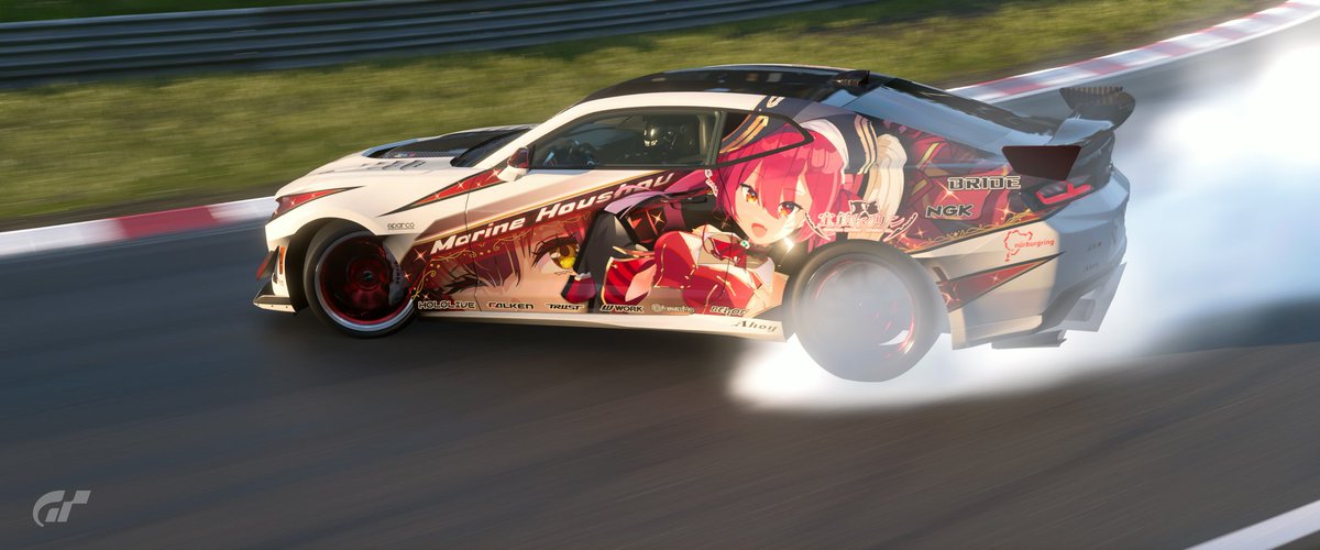 Izikiel_Bertz's tweet image. My Camaro ZL1 1LE rocking the Houshou Marine livery, sliding sideways like a boss!
Speed, chaos, and Captain Marine’s seal of approval ⚓💨🔥
#GT7 #GranTurismo7 #CamaroZL1 #DriftLife #HoushouMarine #SlideAndRide