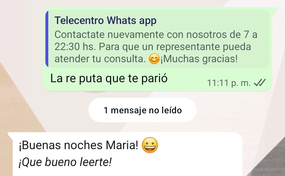 No puedo creer que haya caído de nuevo. Es peor que cuando volví con mi ex. #Telecentroteodio #telecentrolaconchadetumadre #telecentro