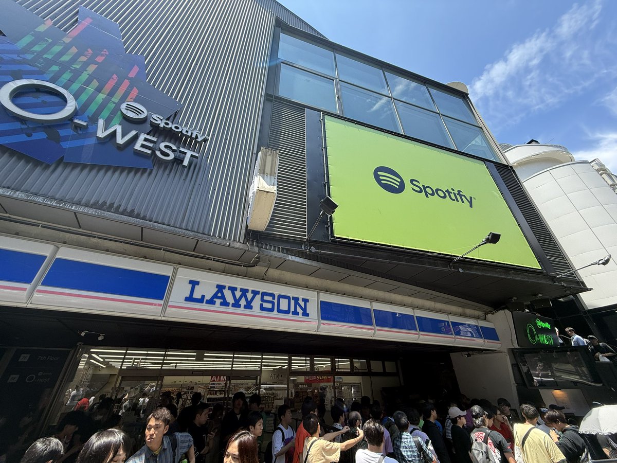 オールナイトライブが終わって5時間ぶりに渋谷へ帰ってきました！