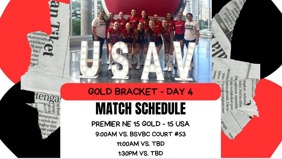 TOP 8 at the USAV Girls National Championships in Dallas,TX and going for Gold! 🏆

#goPremierVB | #BTW