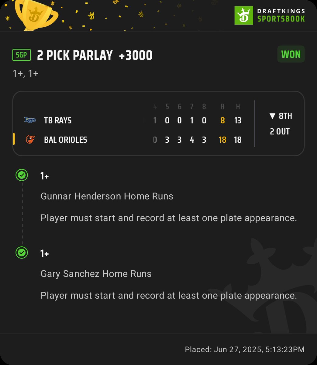 Not a bad night, took a week away from parlays to focus on some numbers