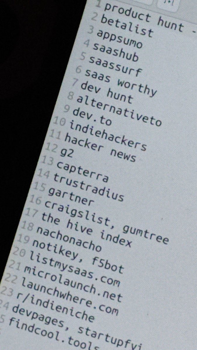 Omw to list the waitlists