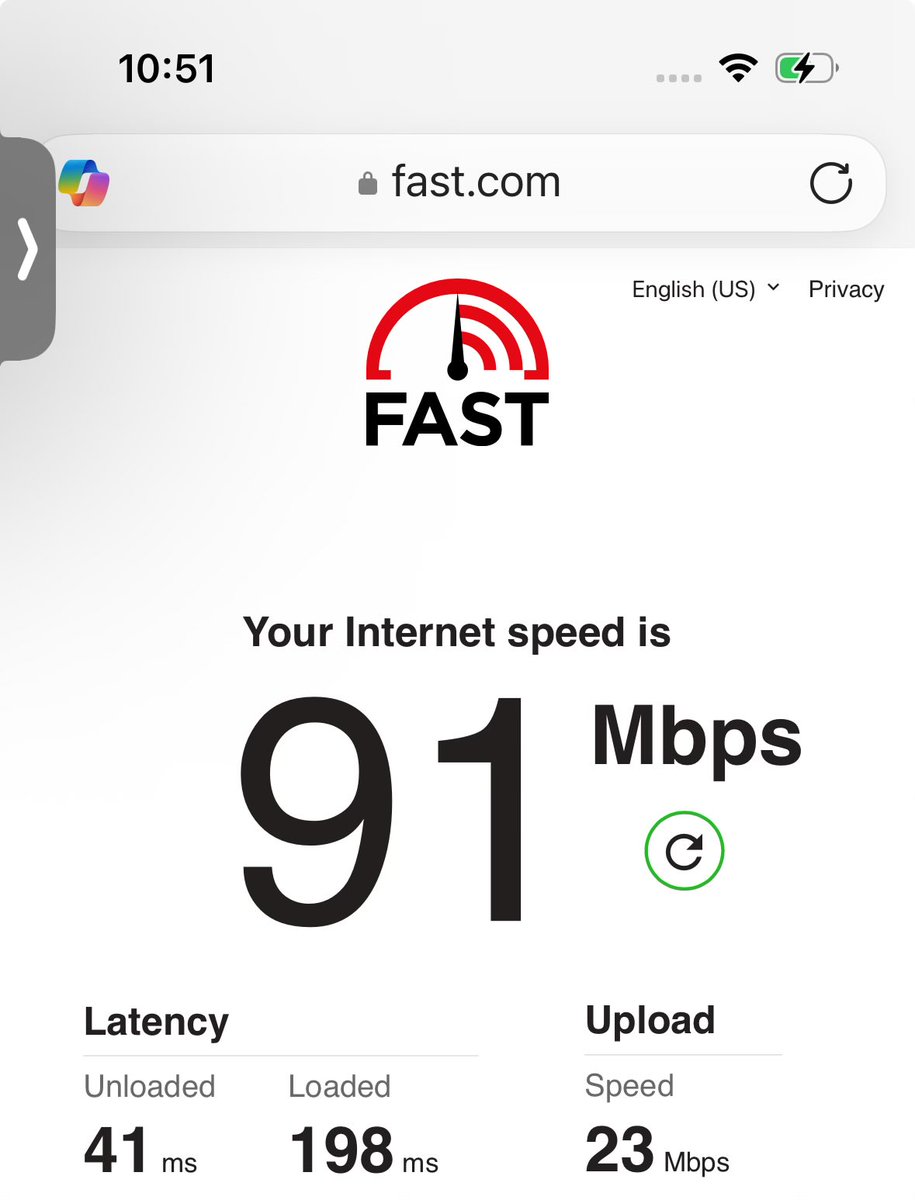 In-flight internet powered by <a href="/Starlink/">Starlink</a> on my flight to DC from Doha is awesome. Thank you <a href="/qatarairways/">Qatar Airways</a>