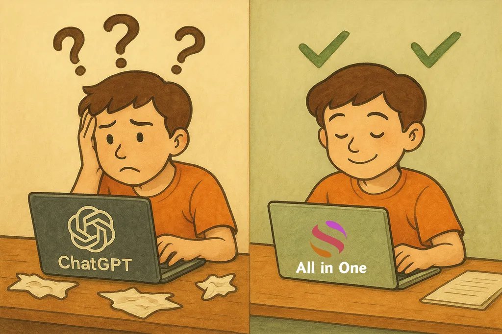 I just canceled my ChatGPT subscription. 

Because I found an alternative that's 10x better.

Here’s how to use it: ↓