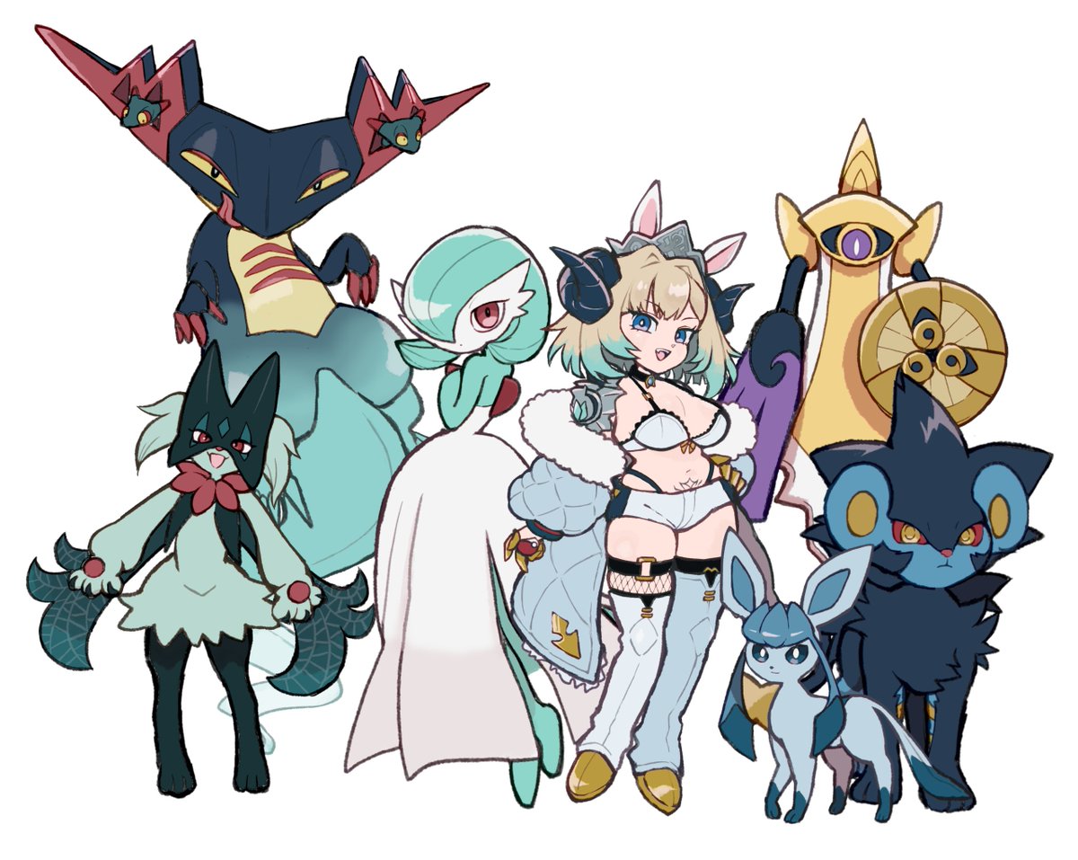 Thank you to the wonderful <a href="/uwded_207/">ウカヨーコ / 星ノ森 うよこ</a> for bringing my team to life! Watch out, a new pokemon champion is on the horizon 😌