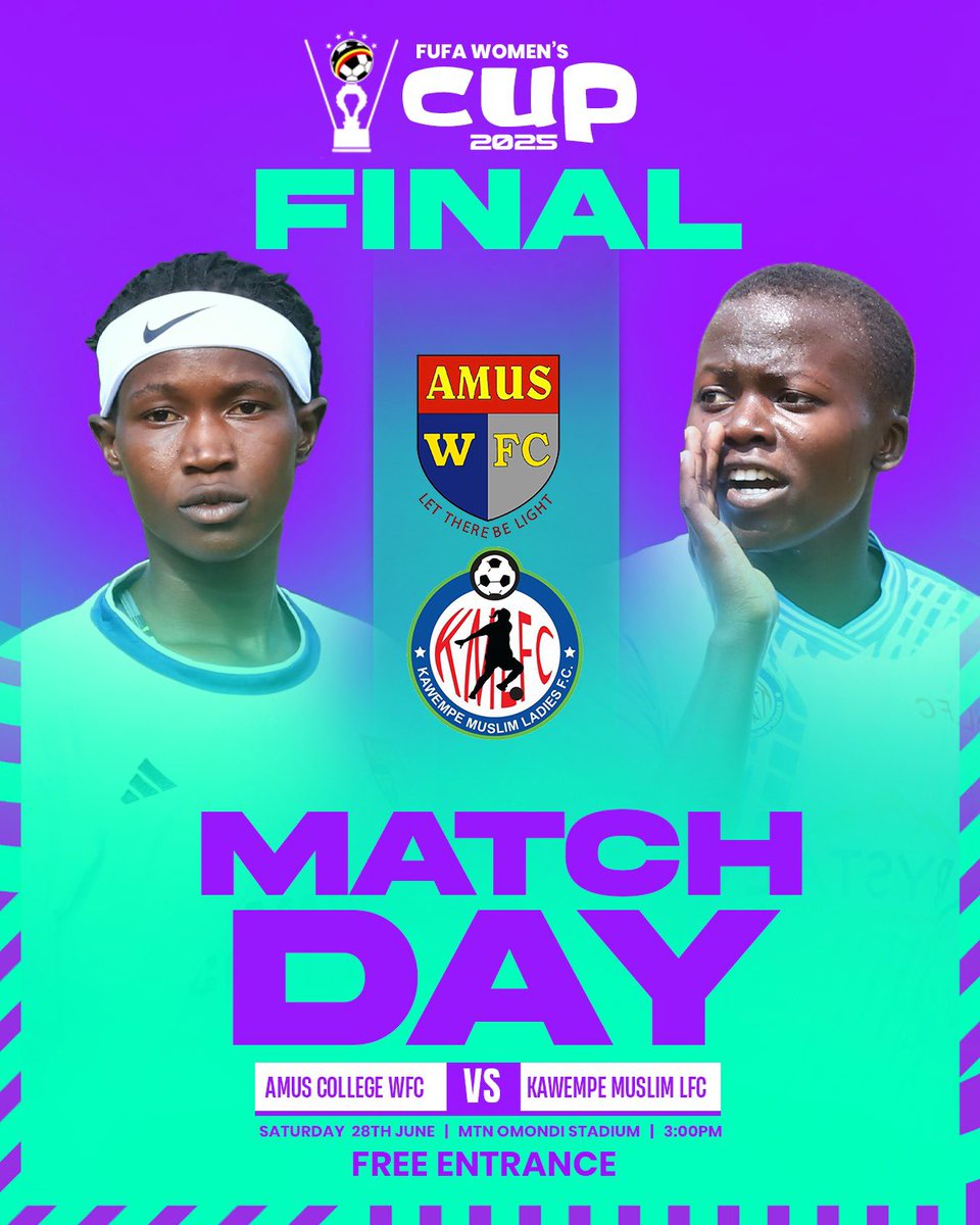 The FINAL is here!
One Winner!
Who will that be? 
#WomenFootballUG