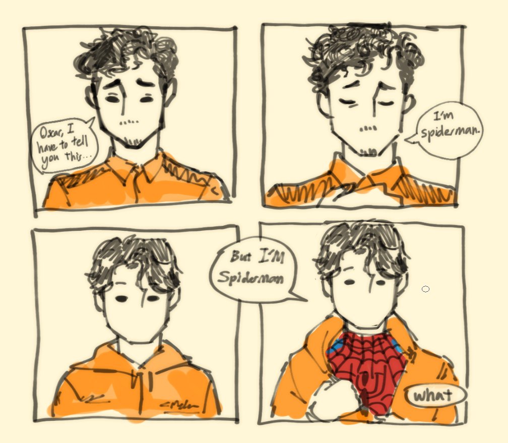 the stupid comic demon took over me again