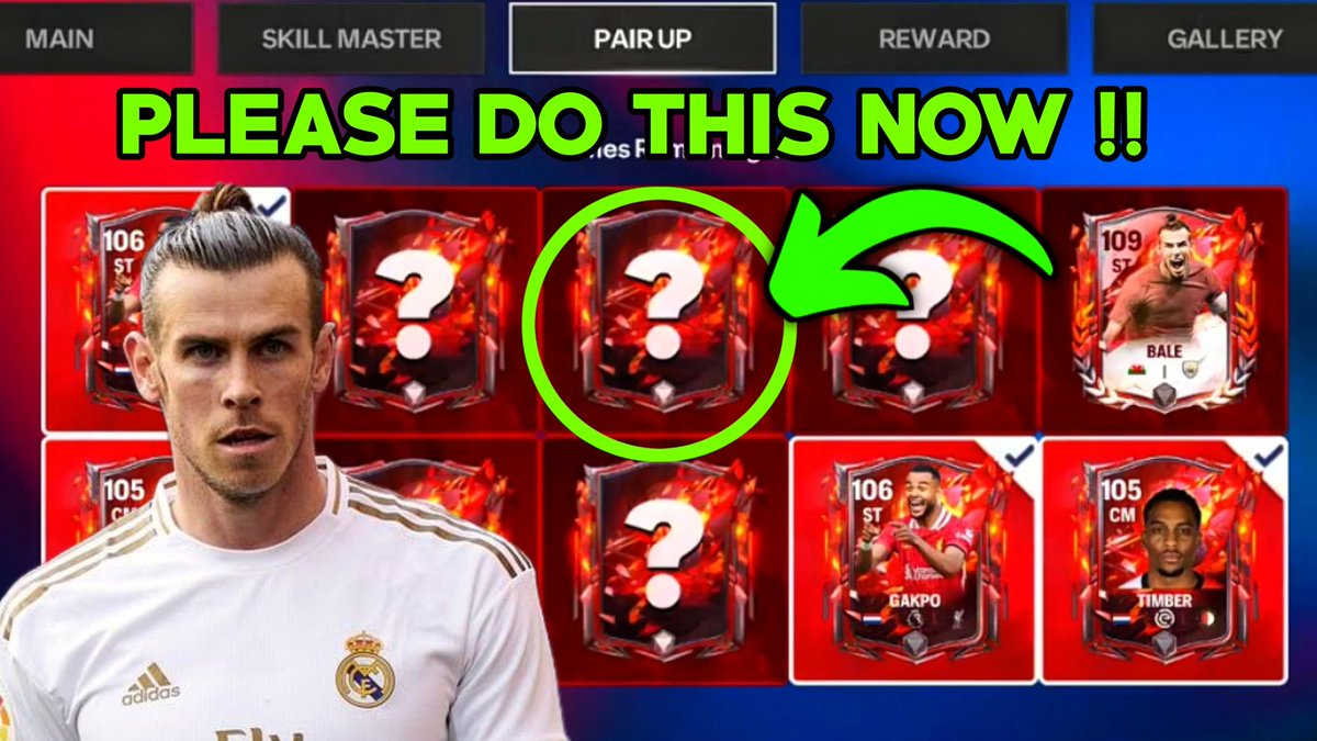 Gaming4Life1818's tweet photo. How to Complete Pair Up Chapter Aqua vs Inferno Event in ea fc fifa mobile 25 Part 2

Link :-   https://t.co/hyeNYOtFkP

#fcmobile #fifamobile #EAFC25 @EASFCMOBILE @Sappurit  #fcmobile25 #aquavsinferno #pairup #tiles #flip #chapter https://t.co/uRUqH8wCg4