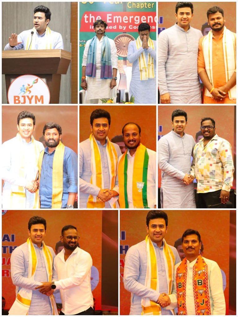 27.06.2025 బీజేవైఎం విశాఖపట్నం పార్లమెంట్ ఆధ్వర్యంలో నిర్వహించిన మాక్ పార్లమెంట్ కార్యక్రమం లో ఉత్తరాంద్ర జిల్లా నాయకులతో పాటు కలిసి పాల్గొవడం జరిగింది, అధ్యాంతం ఆసక్తి గా అధికార, ప్రతి పక్ష నాయకుల చర్చలు అర్థ వంతం గా జరిగింది...