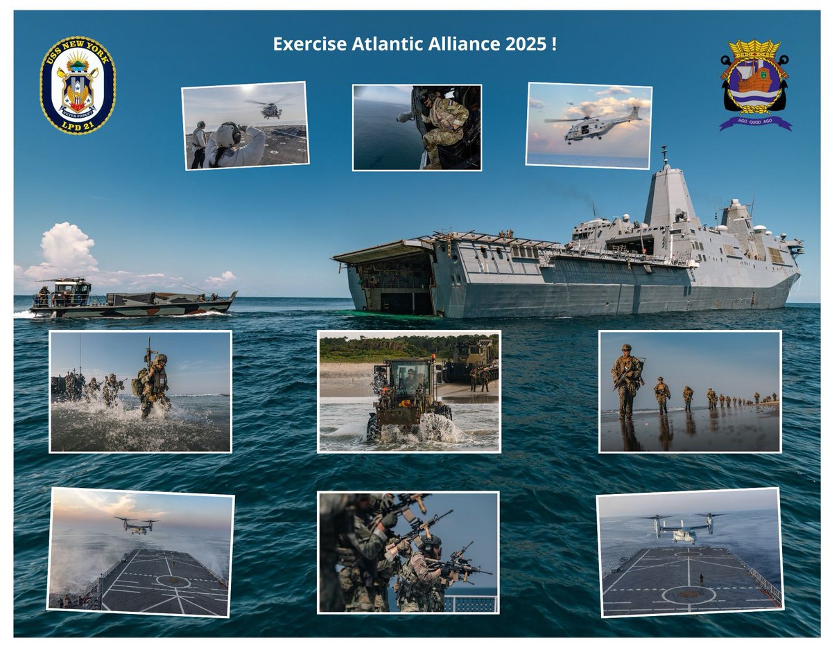luitelubberts (@luitelubberts82) on Twitter photo Zr. Ms. Johan de Witt - L801, het Korps Mariniers, NH90-helikopters van de Koninklijke Luchtmacht en de Maritime Battle Staff trainen langs de Amerikaanse oostkust, samen met onze NAVO-partners .
<a href="/kon_marine/">Koninklijke Marine</a> , <a href="/COMNLFLEET/">Commander Netherlands Fleet George Pastoor</a> , <a href="/CdtJwitt/">Commandant Zr.Ms. Johan de Witt</a> , <a href="/US2ndFleet/">U.S. 2nd Fleet</a> , <a href="/USNavy/">U.S. Navy</a> , <a href="/NATO_MARCOM/">NATO Maritime Command</a> . Zr. Ms. Johan de Witt - L801, het Korps Mariniers, NH90-helikopters van de Koninklijke Luchtmacht en de Maritime Battle Staff trainen langs de Amerikaanse oostkust, samen met onze NAVO-partners .
<a href="/kon_marine/">Koninklijke Marine</a> , <a href="/COMNLFLEET/">Commander Netherlands Fleet George Pastoor</a> , <a href="/CdtJwitt/">Commandant Zr.Ms. Johan de Witt</a> , <a href="/US2ndFleet/">U.S. 2nd Fleet</a> , <a href="/USNavy/">U.S. Navy</a> , <a href="/NATO_MARCOM/">NATO Maritime Command</a> .