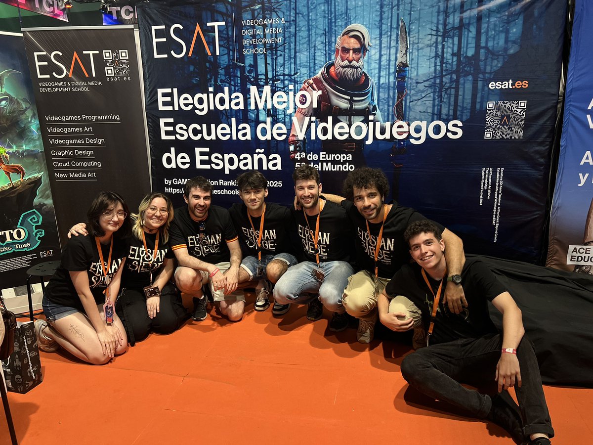 🎮 Hoy hemos recibido la visita de <a href="/PaulaLlobet/">PAULA LLOBET</a> concejala de Innovación.
Ha conocido los proyectos finales de estudios de nuestros alumnos: #videojuegos reales, de calidad AAA. 
Gracias por tu interés y apoyo.
<a href="/CrowsNest_Game/">Inside The Crow's Nest - Now In Development</a> <a href="/ElysianSiege/">Elysian Siege - Whislist on Steam!</a> <a href="/TirisGame/">Tiris🗡️🎮 ~ FREE on Steam✨</a>
#OWNValencia #ESAT #Steam