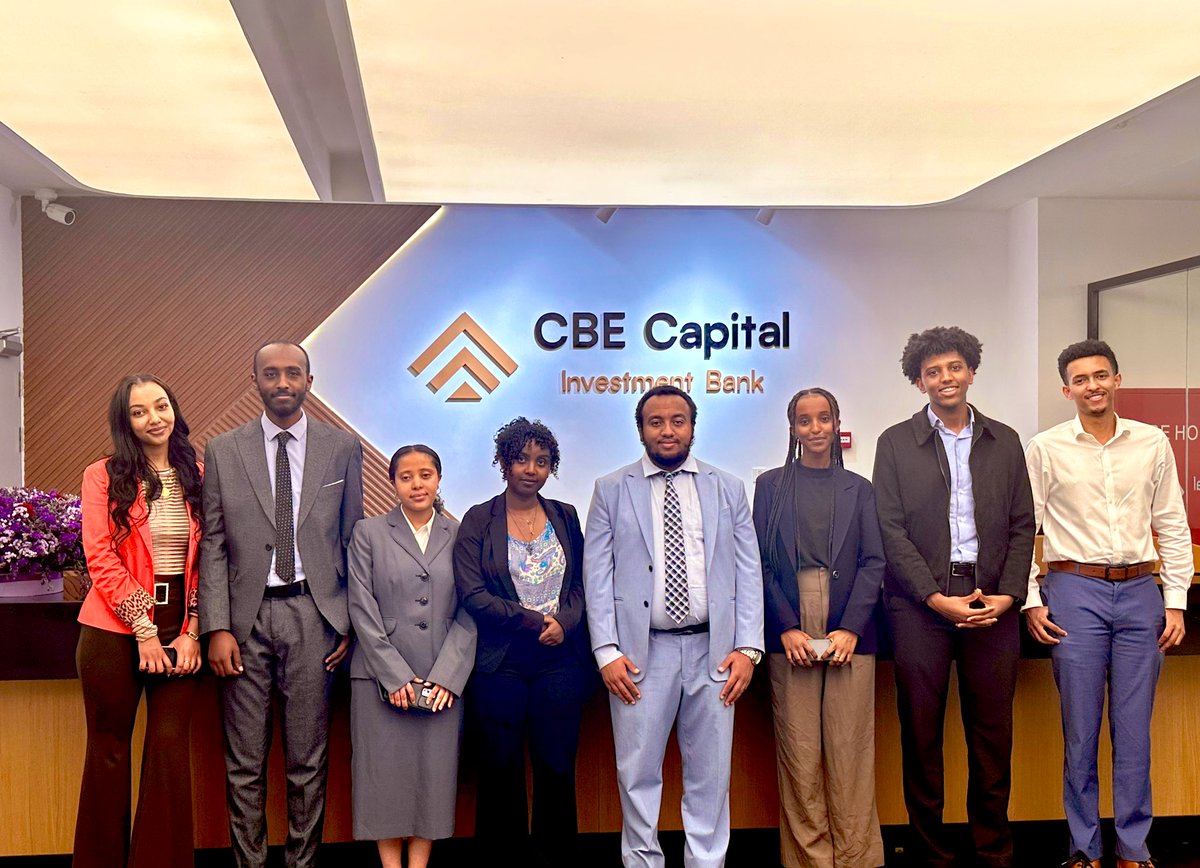 Zemedeneh's tweet image. First group of @CBECapitalSC’s eight investment banking analysts interns 2025: Some of the schools they are attending

*Cornell University, New York
*Suffolk University, Boston
*Addis Abeba University, Ethiopia
*New York University (NYU), Abu Dhabi
*Northeastern University,…