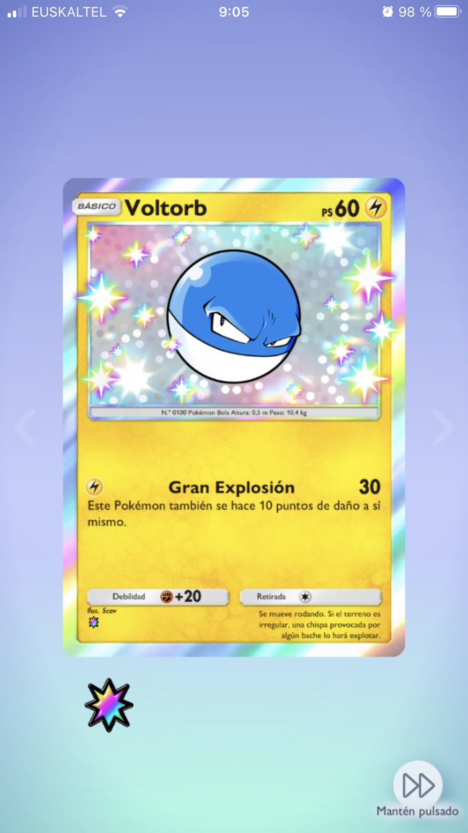 zoltrixio's tweet image. Qué fácil es este juego…
Y en TikTok tengo la multi que he echado… me he quedado con 4 relojes pero había ganas de hacerlo!!
#PokemonTCGPocket