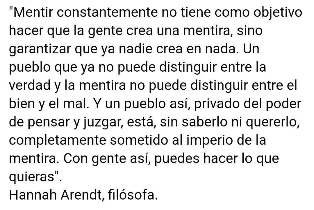 El PSOE está justamente en el punto que señalaba Hannah Arendt: