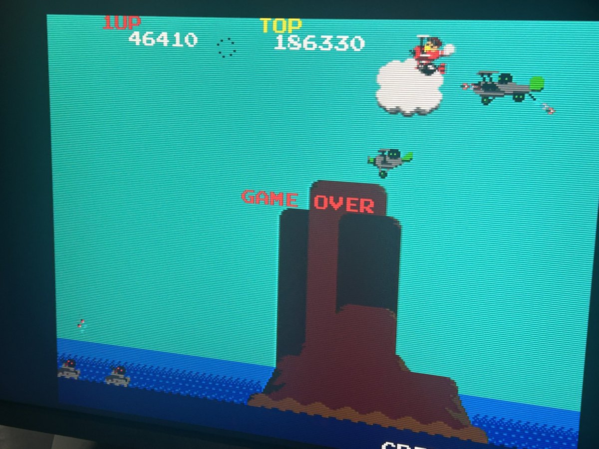 今のナムコゲー課題のスカイキッド練習。
コンテしながらロケハンで19面まで。
今のところ、各ボタン連射つけて宙返りしまくりな状態なので、どこまでまともに向き合うかどうか...
後は8面と14面のスペフラ出せるかどうかなど...
そういや14面があっさりなのも、なんかナムコらしいよね〜。
#いもせん