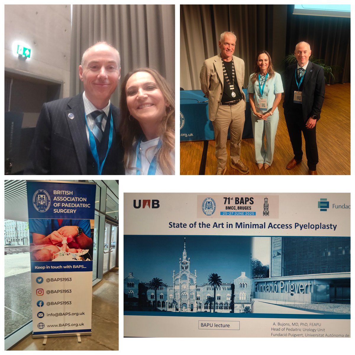 Honoured to give my first BAPU Karlz Store Lecture at the <a href="/BAPS1953/">BAPS</a> Congress, sharing the latest advances in pediatric robotic urology. Grateful for the invitation and delighted by the way we shared and exchanged knowledge across countries. <a href="/BAPUSurgeons/">BAPU</a> <a href="/FPuigvert/">Fundació Puigvert Barcelona</a>