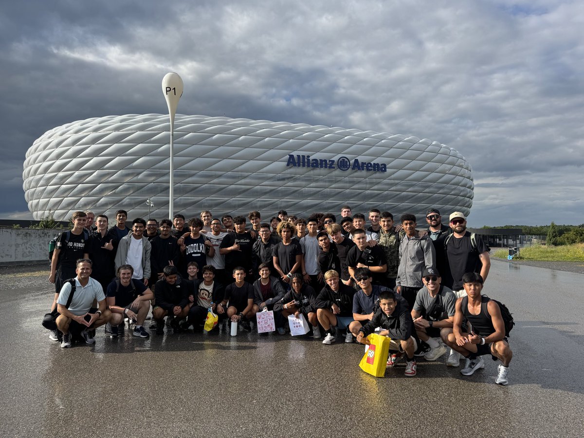 Rio at Allianz Arena - home of Bayern Munich.