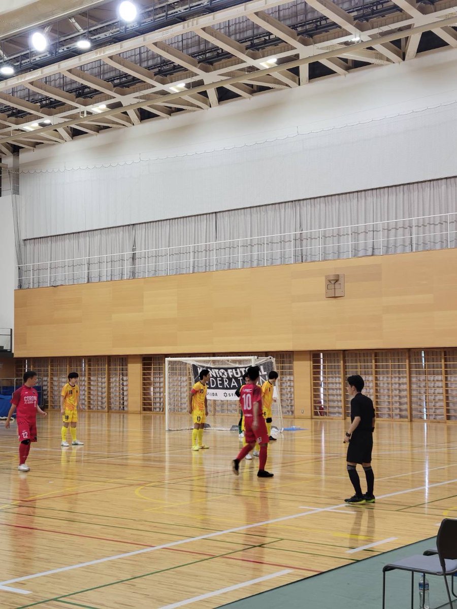 第27回関東フットサルリーグ2025 2部リーグ

第2節 6/28（土）@エスフォルタアリーナ八王子 サブアリーナ
10:30 kickoff
コロナFC/権田 - FCmm
 1st 1-3
2nd 0-1
Total 1-4
URL:youtube.com/live/ETgZ4j9-c…

#関東フットサルリーグ
#ATHLETA
#SFIDA
#FUTSAL
#フットサル