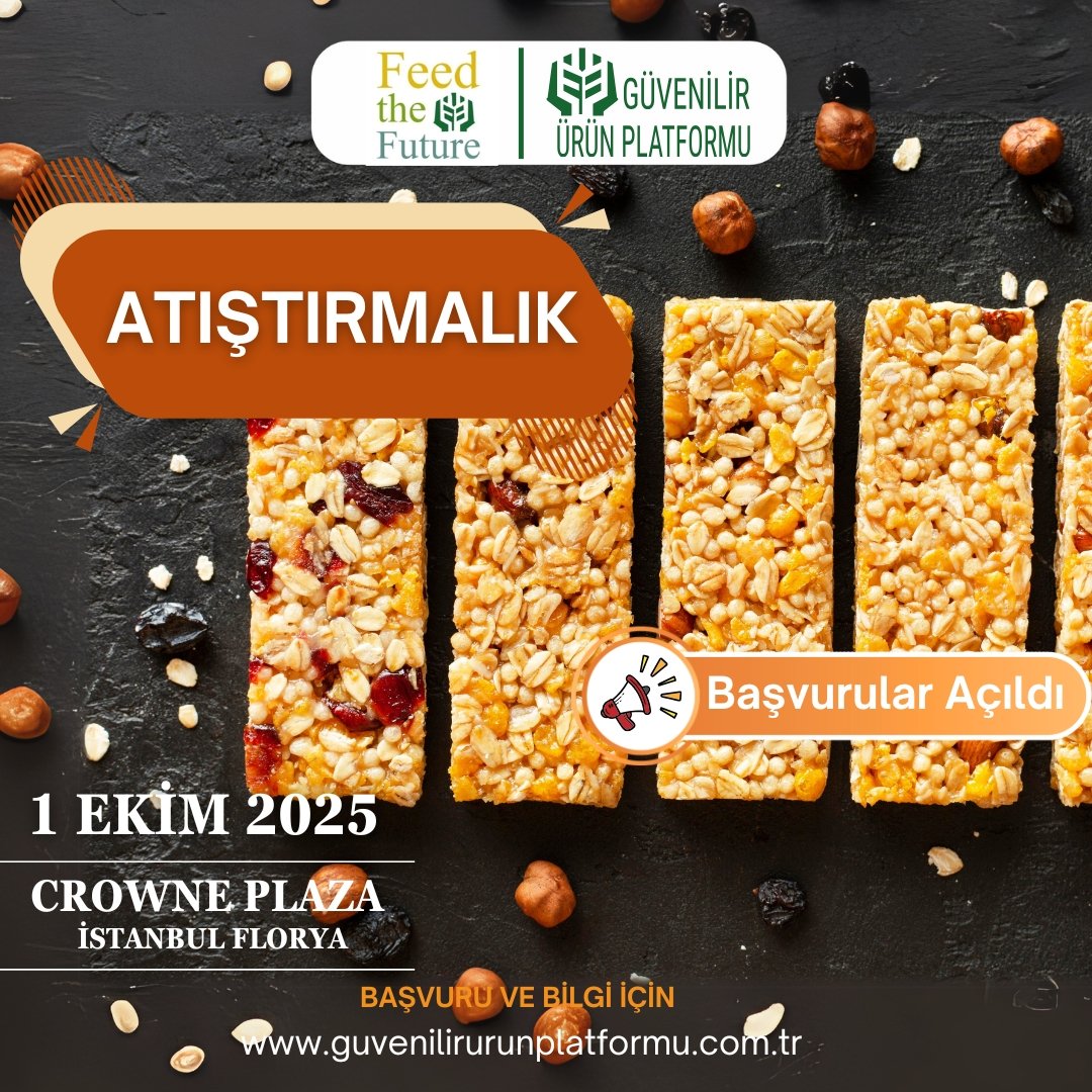 Geleceği besleyecek yeni isimleri arıyoruz... Gıda sektörünün en prestijli ödüllerinden Feed the Future için ücretsiz başvurular açıldı... 

35 kategoride değerlendirilecek yarışmamızın kategorilerinden biri de ATIŞTIRMALIK.. Sen de ürününe güveniyorsan, hemen başvurunu yap...