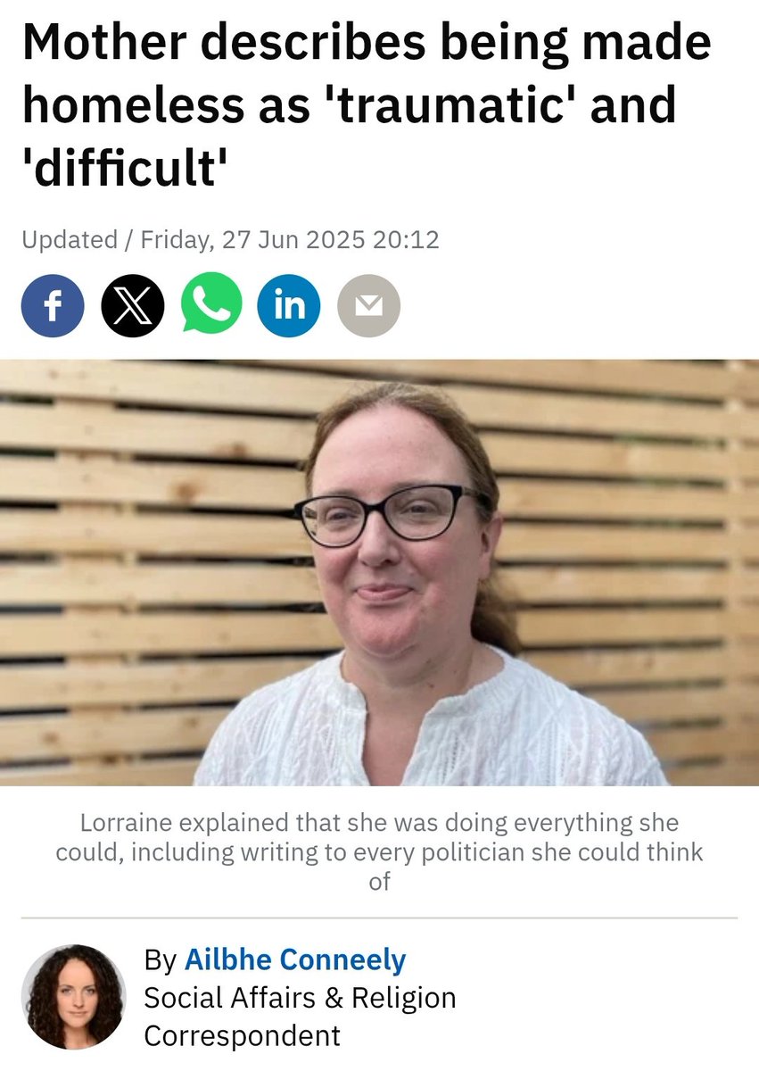 Mother describes being made homeless as 'traumatic' and 'difficult'

Lorraine and her two daughters have found themselves in a predicament they never envisaged.

The landlord of the house they rented for many years needed the property back for a family member, which Lorraine