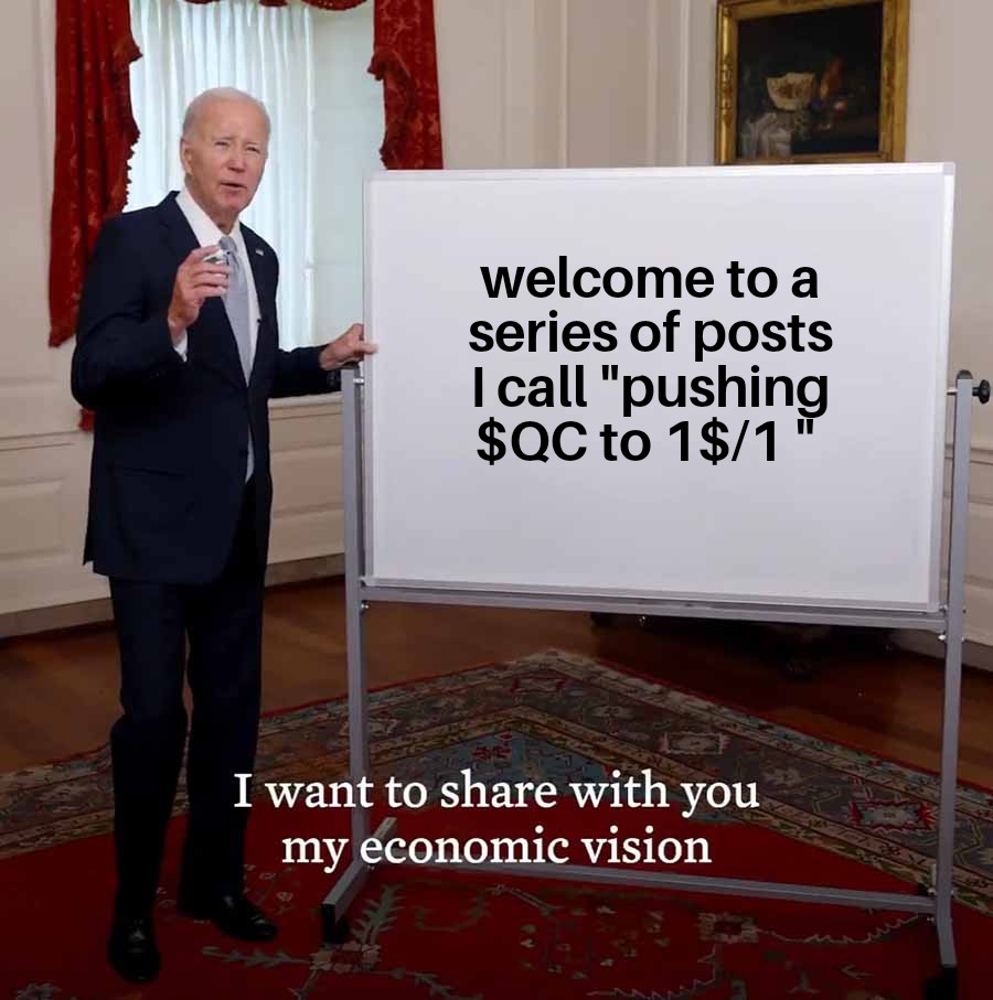 What if quitting your job…
wasn’t a failure but a flex? 🌚

Welcome to Quitcoin ($QC):
A memecoin born from satire, now backed by real momentum.
Not just a joke Not just a chart Not just a hype
A statement.

👇