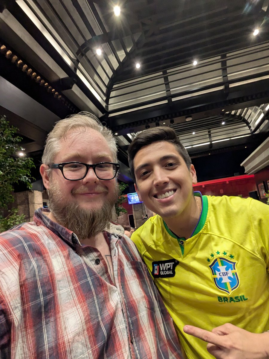 Met one of Brazil's biggest streamers