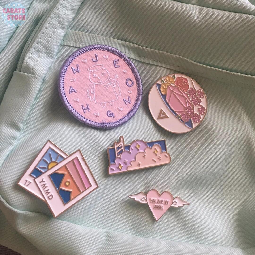 svts seventeen enamel pins are back for order 💎💕 ada merch carat lainnya juga, silahkan dicek 🤗🩷🩵 x.com/starklestuff/s…