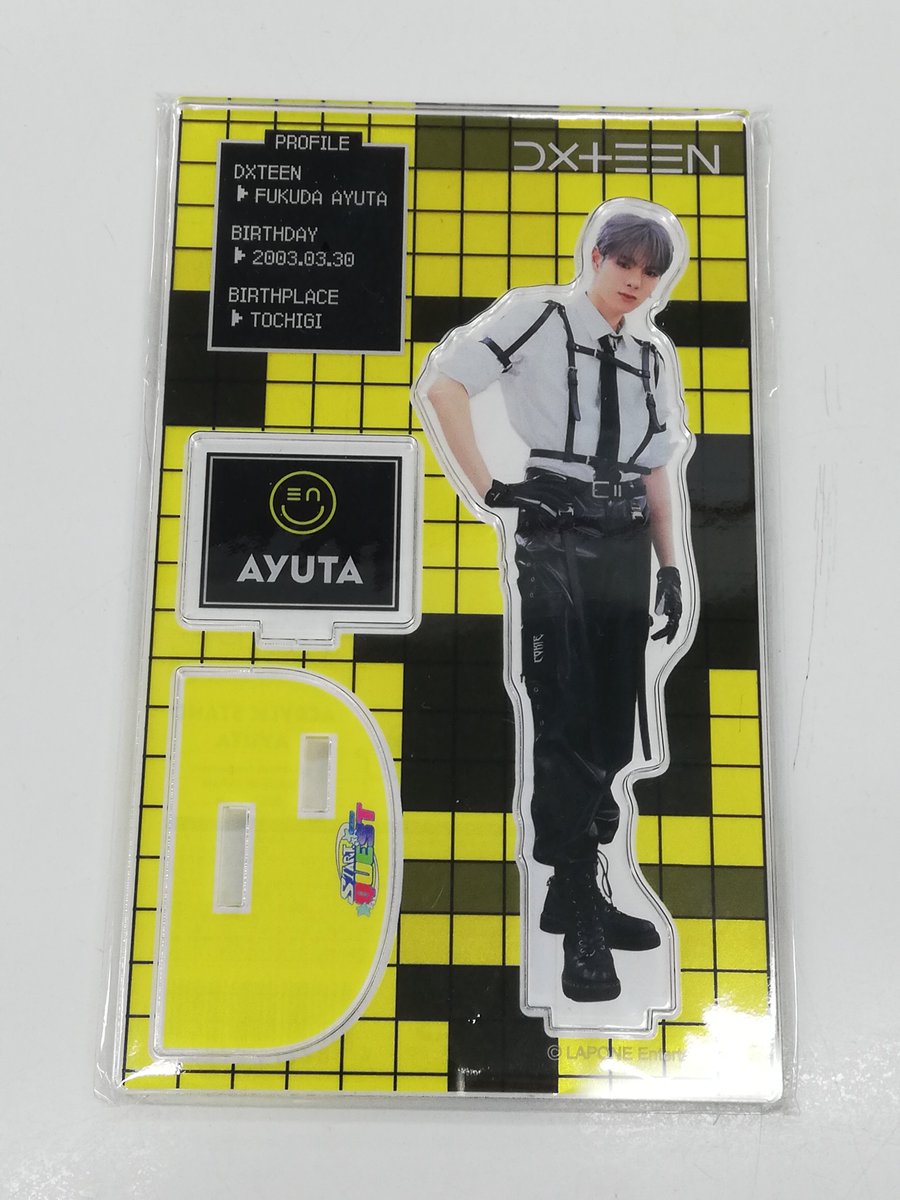 DXTEEN 福田歩汰 ファンミ アクスタ 入荷情報】 #DXTEEN DXTEEN/福田歩汰くんのSTART OF THE QUESTアクスタ