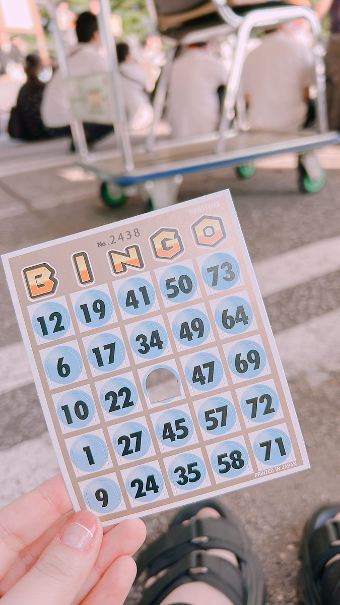 KIT_gakuseikoho's tweet photo. 現在北見工大大学祭ではBINGOを開催中です！

ただいま初めてビンゴした方が出ましたが、私はまだひとつも開いていません！！

BINGOは明日もやるので是非参加しましょう(っ ॑꒳ ॑c)

#北見工業大学 #KITこーほー #学生広報
#KITFes62 #KITFes #北見市 #オホーツク #大学祭 #学祭 https://t.co/XbXtq9N1eT
