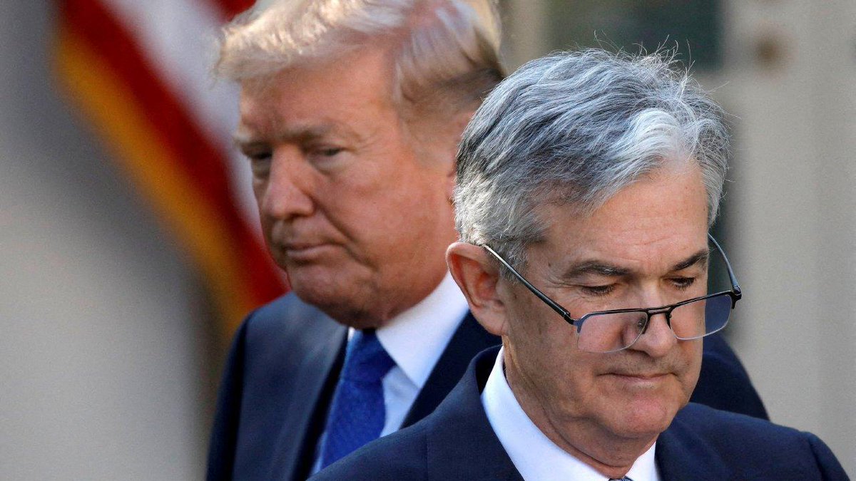 Trump beukt verder in op Fed-voorzitter Powell: 'Het zou geweldig zijn als hij opstapt' tijd.be/politiek-econo…