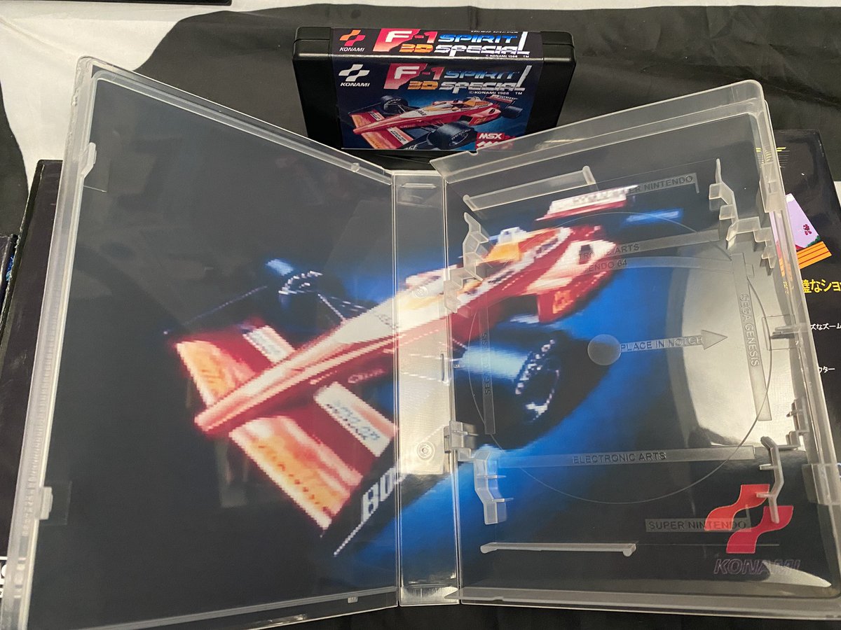 themsxlovers's tweet image. Hoy presentamos un lote de auténtico infarto !
1-Konami mega collection (54 juegos)
2-Laydock 2 (edición megarom)
3-Feedback (Space Harrier Clon)
4-F1 Spirit 3D (edición megarom)
Solo recordaros que lo hacemos TODO para darle un 2a. Vida a tu MSX sin dejarte la nómina en ello!