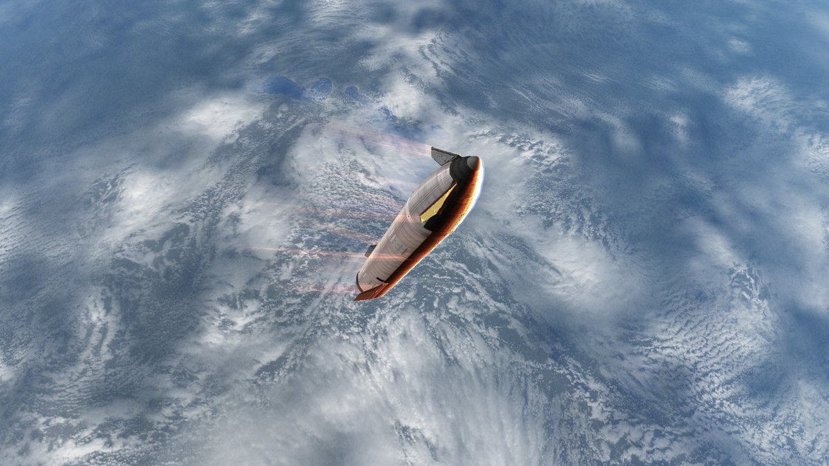 Sn10Go's tweet photo. New Starship short film in the works for Flight 10. #SpaceX  #Starship #KerbalSpaceProgram https://t.co/MuwA7m4XAR