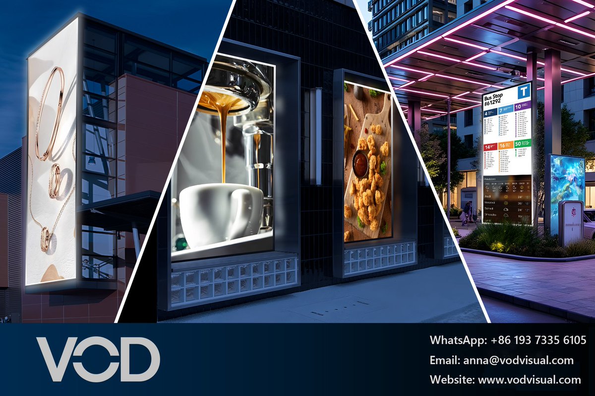 Anna_VODVisual's tweet image. Imagine This on Your Building…
Transform static walls into dynamic storytelling canvases with VOD Visual's cutting-edge Architectural LED Displays
#VODVisual #Digital #City #Event #Retail #ArchitecturalLED
#LEDDisplay #DigitalSignage #OOH #OutdoorLED #VisualSolutions #Branding