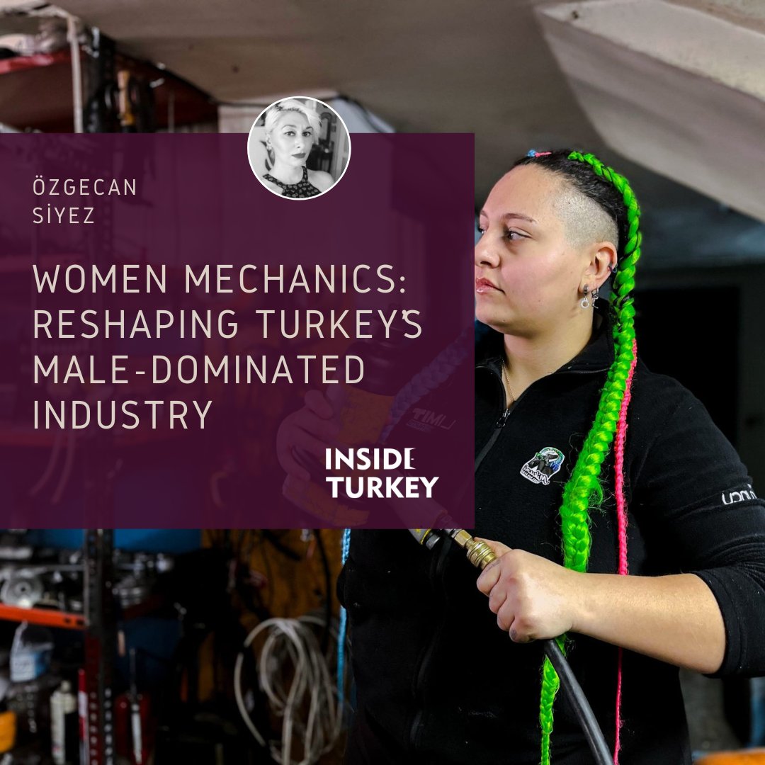 👩‍🔧 Can women reshape Turkey’s male-dominated auto repair world? Meet Mia and Rukiye — two mechanics breaking barriers in garages across the country.
🔗 insideturkey.news/2025/06/26/wom…