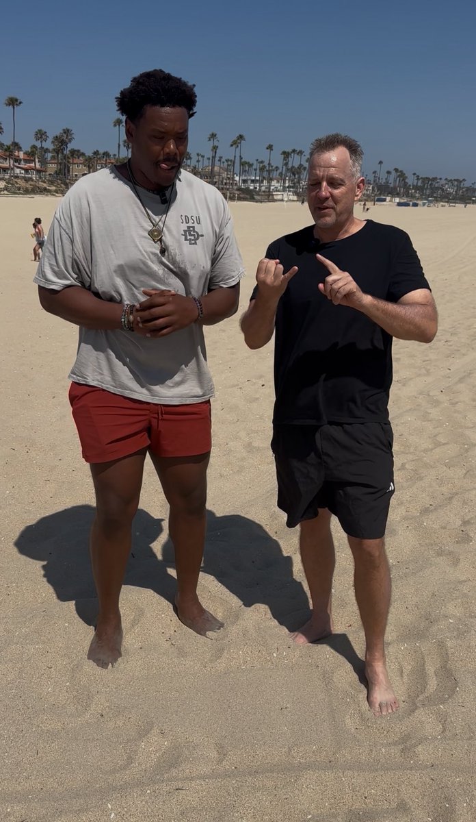 <a href="/HBHSFootball/">HBHS Oilers Football</a> <a href="/Sunset_Rewind/">Sunset Rewind</a> big shout out to coach Pope and the HB football linemen for allowing sunset rewind to join them for some beach yoga today.