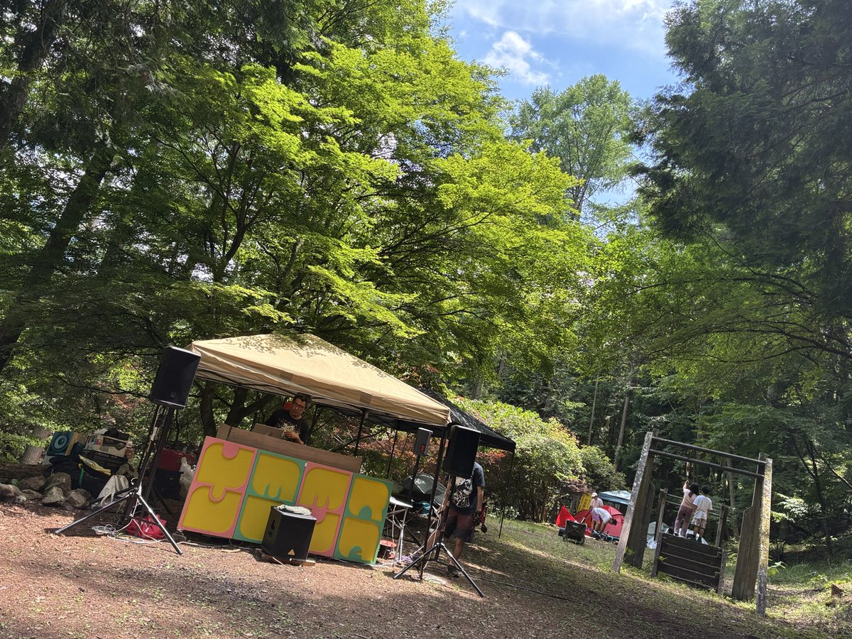 おもいやりSTAGE、サウンドチェック中。
#ゆめむら2025 
#ゆめむら