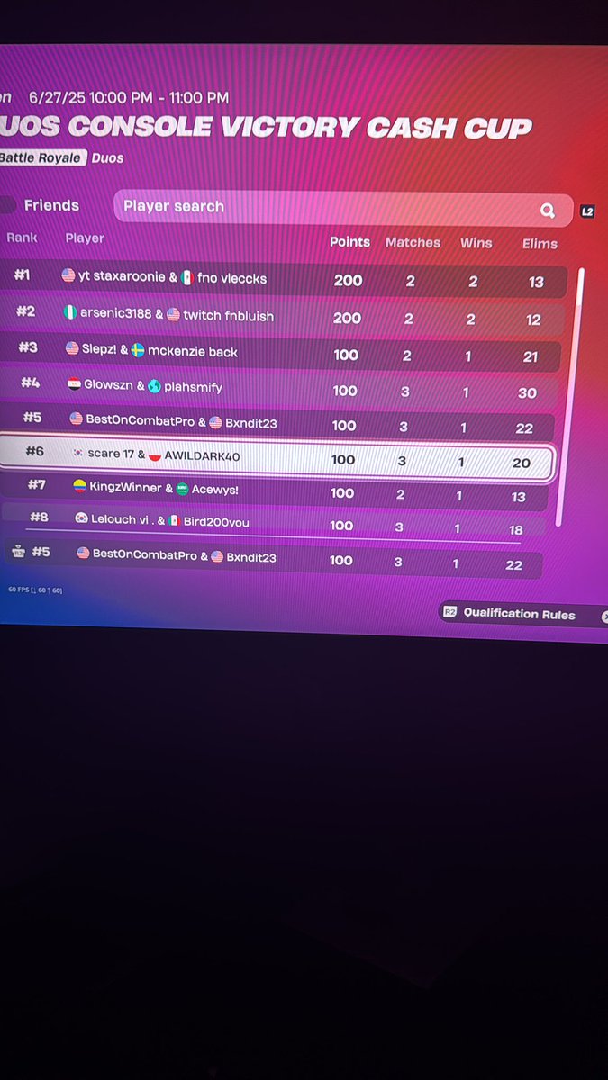 Won opens and won a game in finals