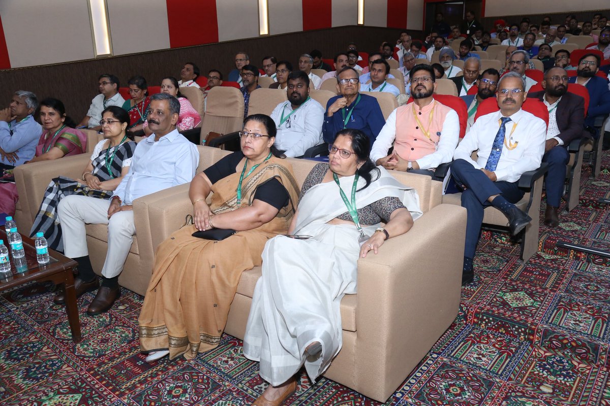 DRDO_India's tweet photo. DRDO ‘s Micro Electronic Devices, Computational Systems & Cyber Systems (MCC) Cluster
hosted Industry Interaction Meet 2025 at SSPL, Delhi on June 27, 2025. During the event over 100 industry professionals from 52 companies gathered to explore tech transfer opportunities in:
- Semiconductors (SiC, GaAs, GaN, CZT, Germanium)
- Trustworthy AI & IT Infrastructure
- Augmented & Virtual Reality
The meet facilitated interactions between DRDO & industry, paving the way for innovation & collaboration! 🚀 #DRDOIndustrySynergy  #IndustryMeet #TechTransfer