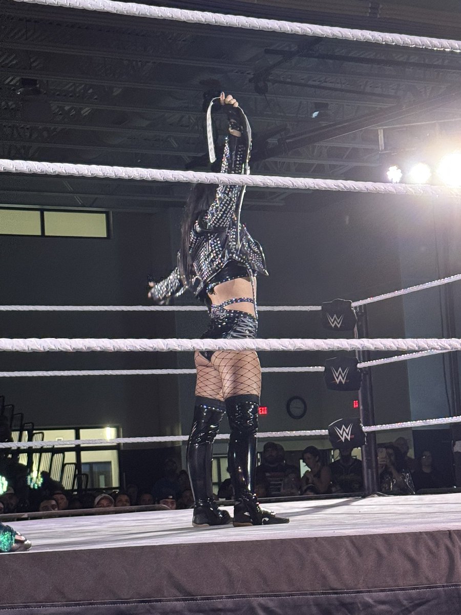 The NXT Women’s champ did not want to give her title over to the ref! 

#nxtfortpierce #NXTFtPierce #nxt