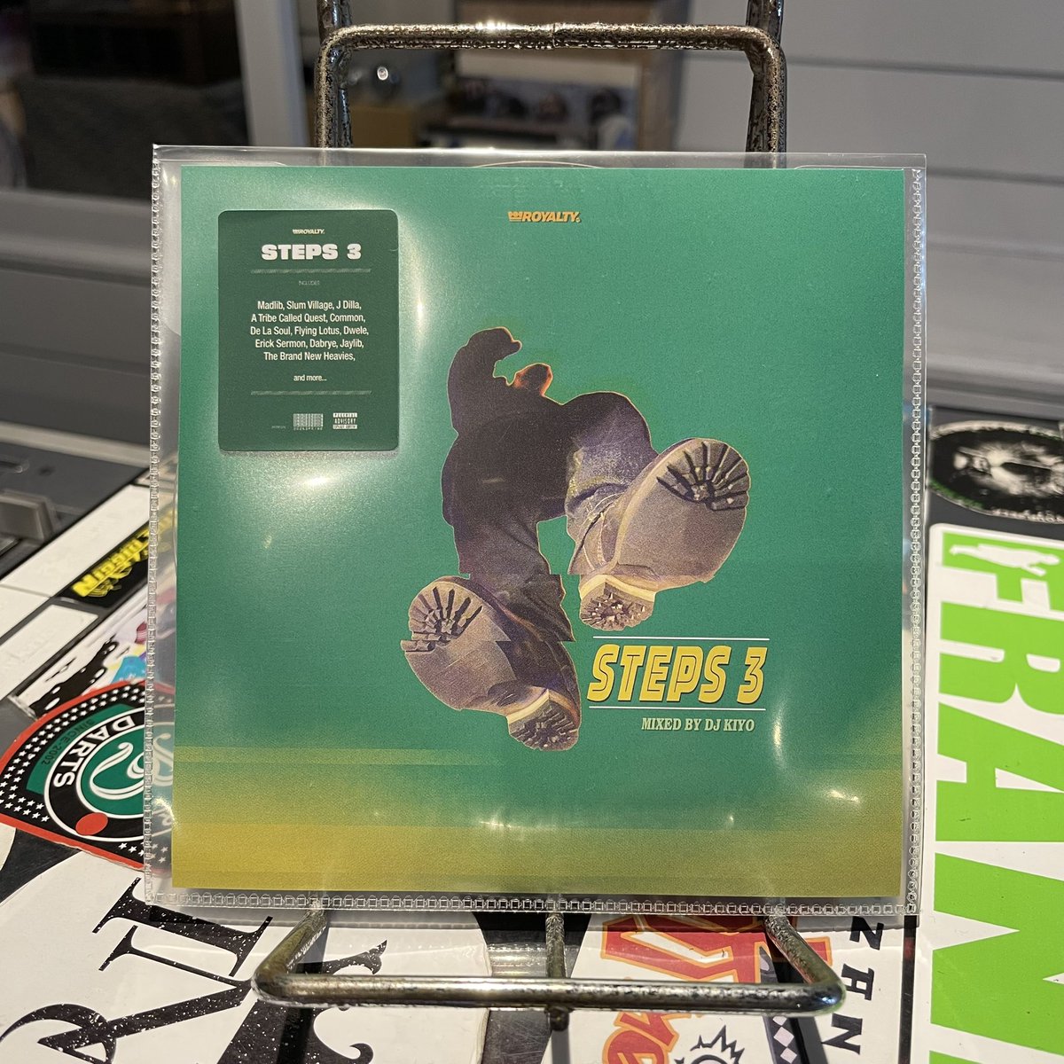 BITTERDARTS's tweet photo. Now playing💿🎶
『STEPS VOL.3』
MIXED by DJ KIYO
BITTER DARTS
青森県青森市新町2丁目7-33 北谷ビル2F
017-775-7069
https://t.co/jMQK7IzGHW
#mixcd #djkiyo #steps #hiphop #instrumentalbeats #randb #royalityproduction #青森洋服屋 #青森レコード #レコードのある店 https://t.co/KGaAjUHHOb