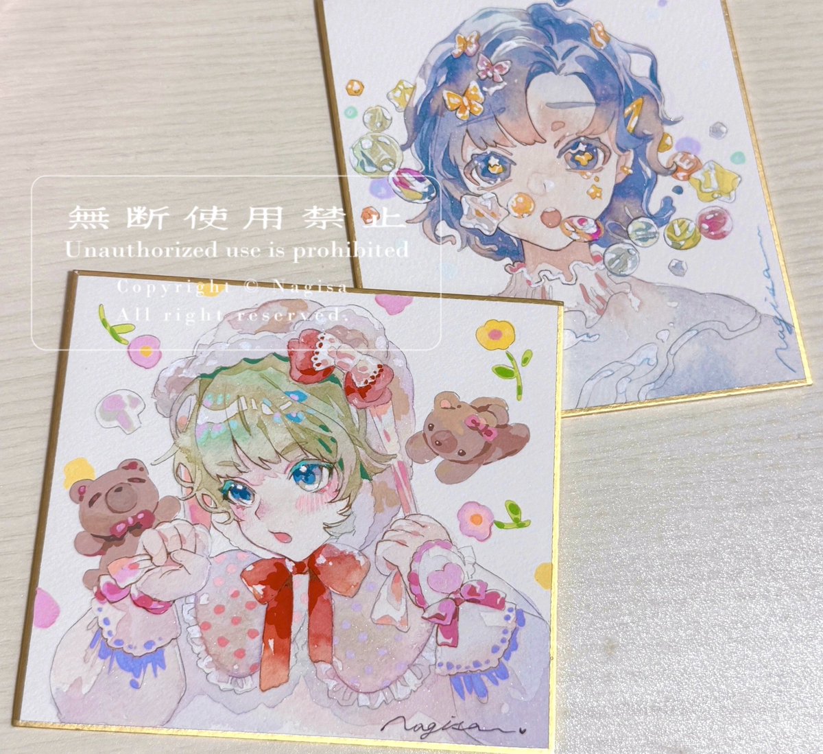 weisserschlamm's tweet image. デジタルはいいけどアナログ作品が牛歩です…
これは3ヶ月かかりました🤫