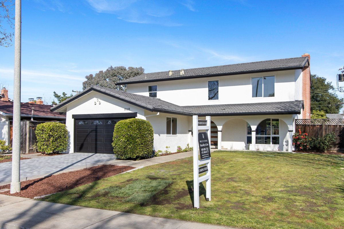 RivalryTeam's tweet photo. JUST SOLD in Sunnyvale by RivalryTeam for $2.802M.
Congrats to all parties!

#rivalryteam #realestate #realestateagent #homesellers #siliconvalleyhomevalues #bayarearealestate #homeselling #siliconvalleyrealestate #realestateexperts #siliconvalleyhomes #homebuyers #homebuying https://t.co/8aFvi8i6L3