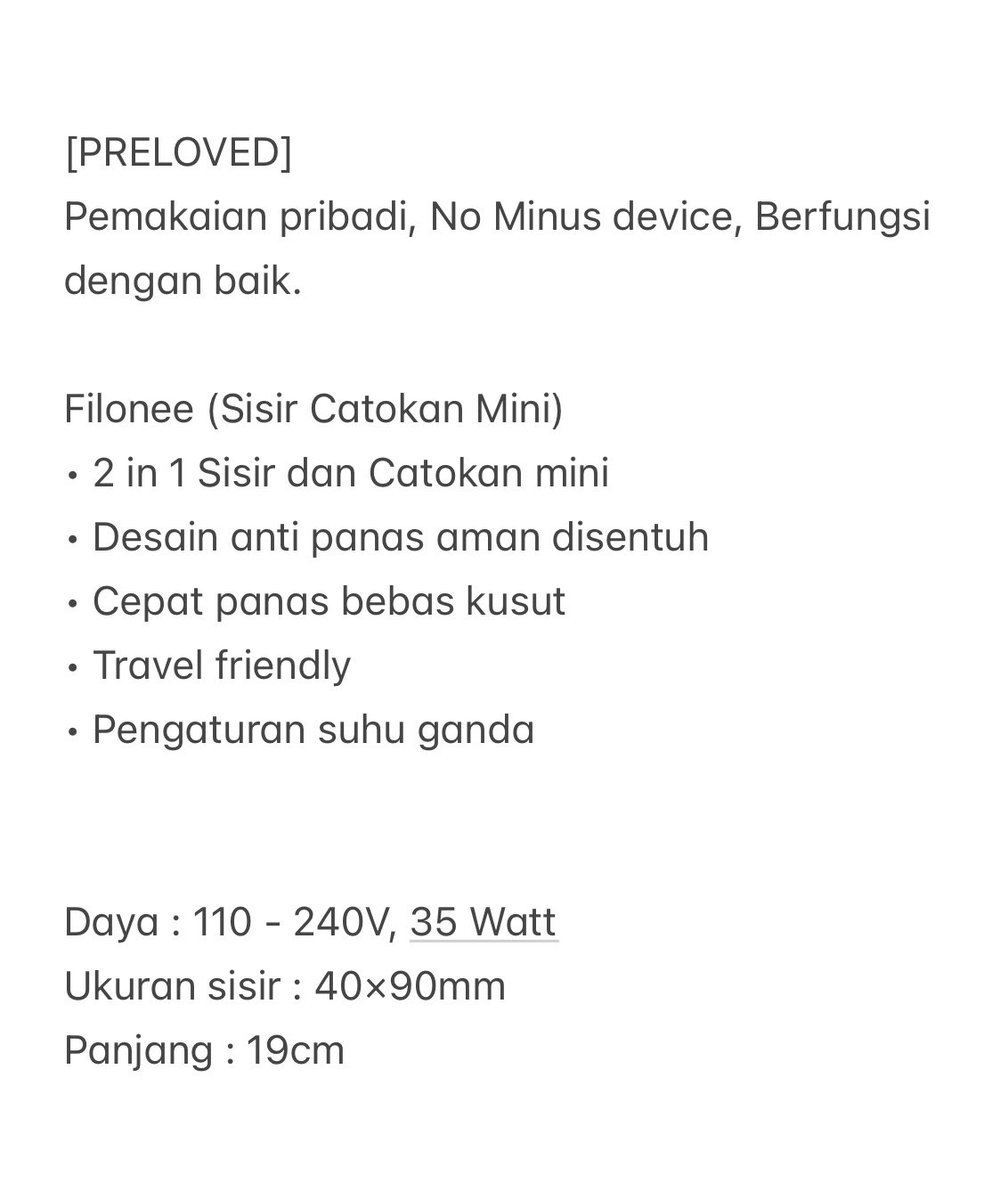 bitnaory's tweet photo. wts catokan mini sisir merk elona word, pemakaian pribadi, no minus, cocok buat yang rambutnya mau satset rapi pake catokan sisir

💸 200k
📍tgr

#zonauang #zonaBU #preloved #racunshopee #zonajajan https://t.co/AjGFBQlFoN