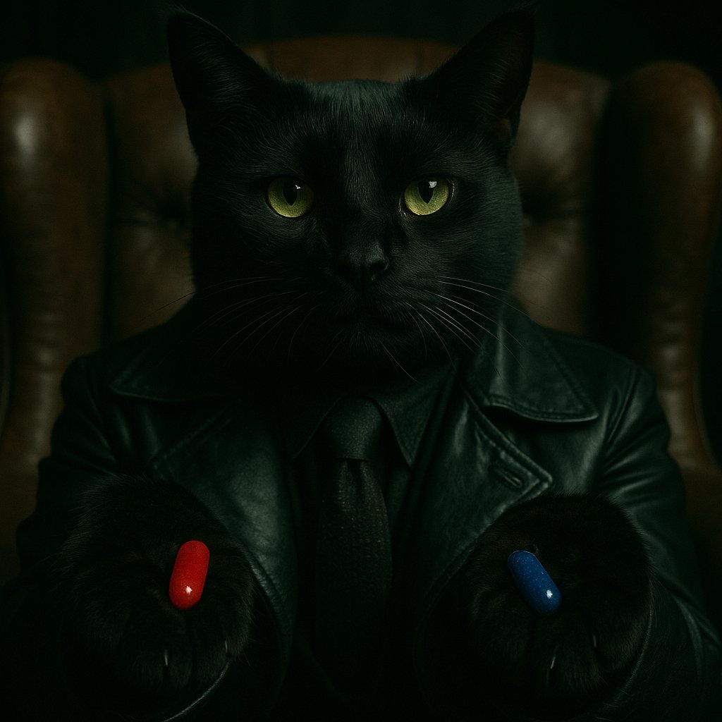 $MEOW launched on AVAX &amp; suddenly we’re all seeing black cats. But here’s the thing:

You take the blue pill...the story ends
You take the red pill…you enter <a href="/zero__tech/">ZERO</a> &amp; I show you how deep the rabbit hole really goes

Let's see how deep the MEOW rabbit hole really is🧵👇